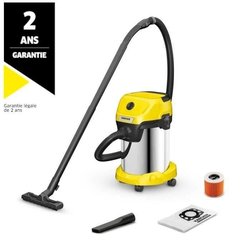 KARCHER WD 3 S V-19/4/20 Nass-/Trockensauger - 19 L Edelstahltank - 10