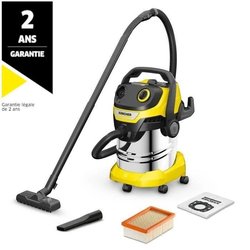KARCHER WD 5 S V-30/5/22 Nass-/Trockensauger - 30 L Edelstahltank - 11