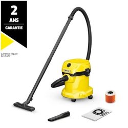 Aspirapolvere umido e secco KARCHER WD 2 Plus V-15/4/18 C - Serbatoio 