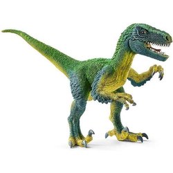 Figurine Vélociraptor, taille 18 cm, SCHLEICH 14585 Dinosaurs, Pour en