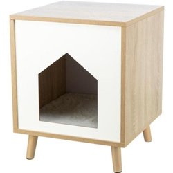Unterschlupf - TRIXIE - Isa - Holzoptik - 40 x 50 x 40 cm - Hellbraun 
