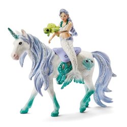 Zeemeermin op zee Eenhoornfiguur, Schleich 70594 Bayala, 4 stuks, vana