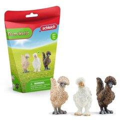 SCHLEICH - Hühner-Trio - 42574 - Farm World-Sortiment