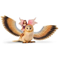 SCHLEICH - Elfe mit glitzerndem Eulenrücken V2 - 70789 - bayala® Sorti