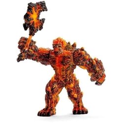 Golem de lave avec arme, Schleich 42447 Eldrador Creature, Figurine d 