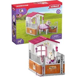 SCHLEICH - Box met Lusitano merrie - 42368 - Horse Club assortiment