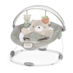 INGENUITY Transat bébé confort Petit Ourson, Arche d éveil lumineuse, 