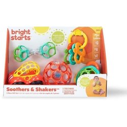 Bright Starts Set van Oball Hochet en Dentition Rings, 5 kamers, zonde