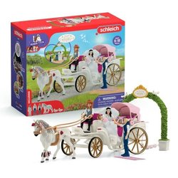 Beeldje De koets van het bruidspaar, 5 jaar oud, schleich 42641 HORSE 