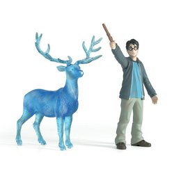 Harry Potter Figurines and his Patronus, Schleich 42680 Harry Potter, 