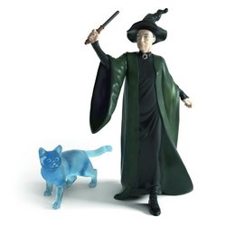Le figurine della Professoressa McGonagall e del suo Patronus, Schleic
