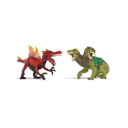 Figura de Saurio de Fuego vs. Lagarto de la Jungla (criaturas de Eldra
