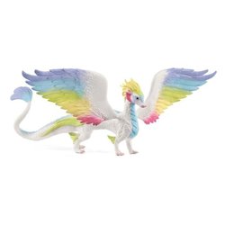 Regenboogdraak figuur, 5 jaar oud, Schleich 70728 Bayala, 34 x 23 x 11