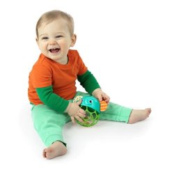 BRIGHT STARTS Hochet musical lumineux -- Giggle & Glow - Jouet éléphan