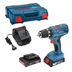 Percussion Drill Bosch Professional GSB 18V- 21 + 2 Batterien 2.0ah + 