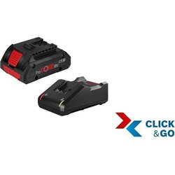 Bosch Professional ProCORE 18V 4,0Ah Akku-Set + GAL 18V-40 Ladegerät 