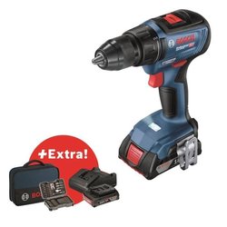 Bosch Professional GSR 18V-50 drill-driver + 2 x 2.0Ah batteries + GAL