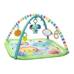 BRIGHT STARTS Unicorn Crew play and activity mat, green, toys included