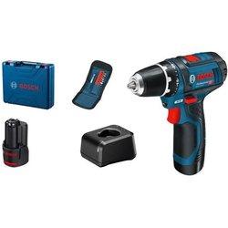 Akkuschrauber BOSCH PROFESSIONAL - GSR 12V-15 (2 Akkus 2.0Ah, Ladegerä