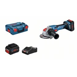 BOSCH PROFESSIONAL GWX 18V-15 C grinder + 2 5.5Ah ProCORE18V + GAL 188