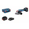 Meuleuse angulaire Bosch Professional GWX 18V-15 C + 2 batteries ProCO