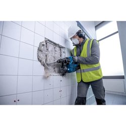 Taladro percutor Bosch Professional GBH 18V-28CF con aspirador GDE 18V