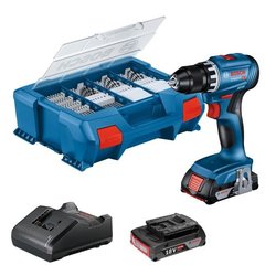 Trapano Bosch Professional GSR 18V ??trapano + 2 batterie 2.0AH + cari