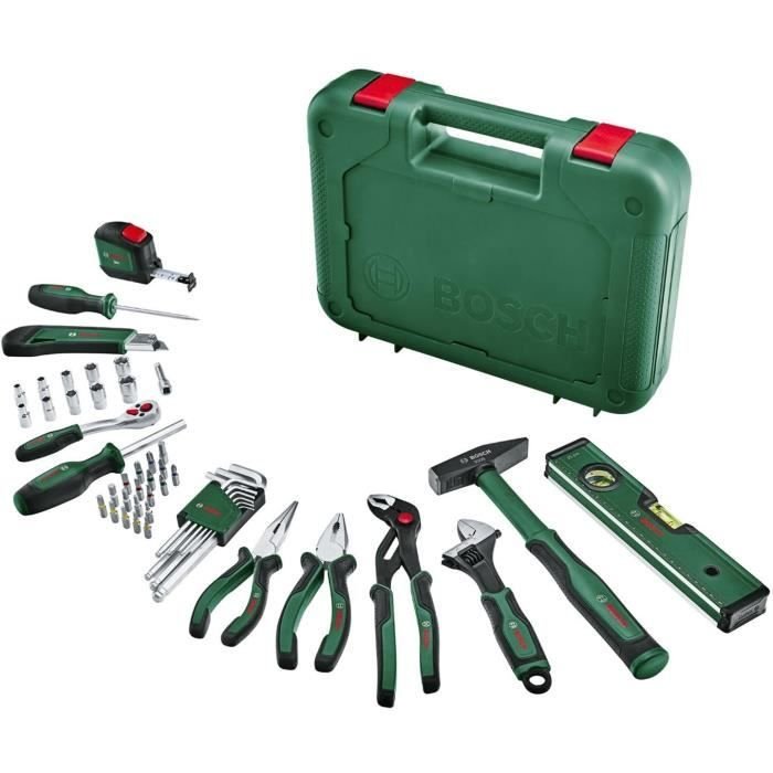 Set di utensili manuali avanzati Bosch da 52 pezzi