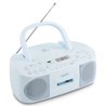 Radio CD K7 - MEDION - FM - 2x3W RMS - Blu