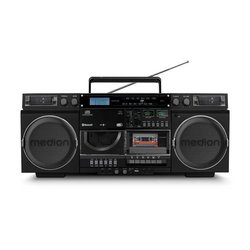 Radio FM Ghetto Blaster - MEDION - Vintage - DAB+ - CD/Casete/USB/MP3 