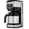 Digital Insulated Filter Coffee Maker - MEDION - 900W - 1.2L - Silver
