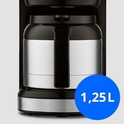 Digital Insulated Filter Coffee Maker - MEDION - 900W - 1.2L - Silver