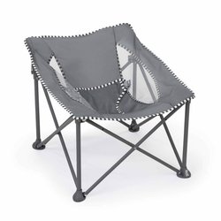 BRIGHT STARS Pop  N Chill Sdraietta pieghevole grigia per bambini, par