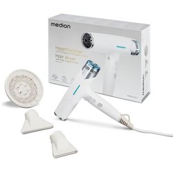 Asciugacapelli - MEDION - MD19984 - 1500 W - 3 velocità - 105°C - Bian