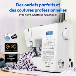 Macchina da cucire digitale - MEDION - SD 36 - 38W - 270 punti - 700 g
