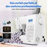 Macchina da cucire digitale - MEDION - SD 36 - 38W - 270 punti - 700 g