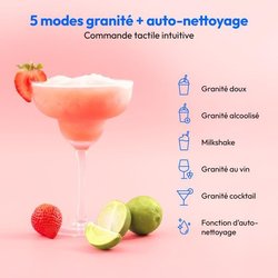 Machine a boissons glacées et granitées MEDION - MD12090 - Capacité 2,