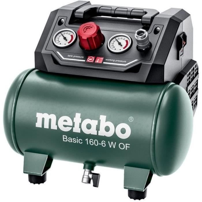 Kompressor - METABO - Basic 160-6 W OF - Universelle Schnellkupplung
