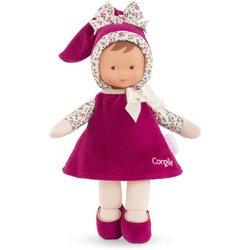 Doudou - COROLLE - Miss Rose Grenadine - 25 cm - profumo di vaniglia -