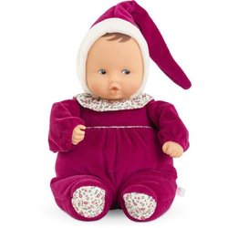 Doudou - COROLLE - Babipouce Rose Grenadine - 28 cm - vanilla scent - 