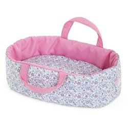 Accessori per bambole - COROLLE - Culla floreale - per bambola 30 cm -