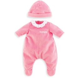 Pigiama e cappello rosa - COROLLE - Abbigliamento - Per bambola 36 cm 