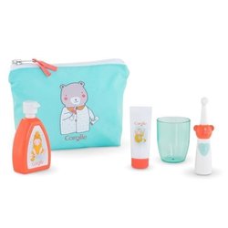 Corolle - Toilettenbeutel - 5 Zubehör - für Poupon 36 und 42 cm - 2 Ja