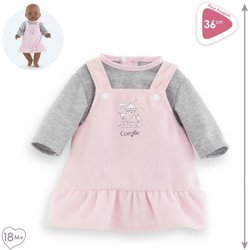 Vestido y camiseta Orillas del Loira - COROLLE - Ropa - Para muñeca de