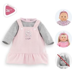 Vestido y camiseta Orillas del Loira - COROLLE - Ropa - Para muñeca de