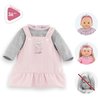 Vestido y camiseta Orillas del Loira - COROLLE - Ropa - Para muñeca de