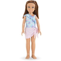 Box Zoé en la playa COROLLE GIRLS - muñeca maniquí - 5 accesorios - 28