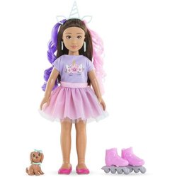 Modepop - COROLLE - Luna Unicorn - 28 cm - 4 accessoires - vanaf 4 jaa
