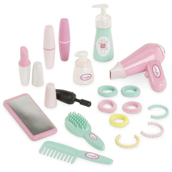 Accessoires poupons - COROLLE - Ma Valise Beauté - 20 accessoires - de