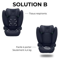 Auto -oplossing B I -fix Bay Blue Cybex - Groep 2/3 - Blauw